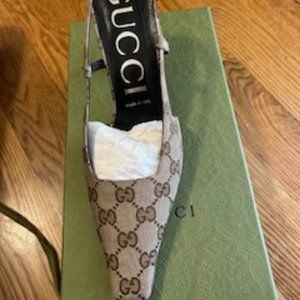 Gucci Women's Slingback Pump Size 39